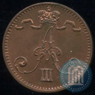 Picture 1 penni 1881 year  
