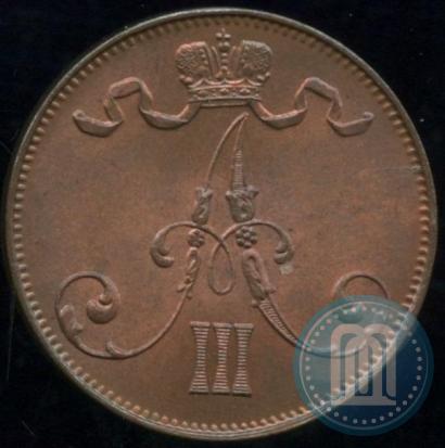 Фото 5 пенни 1889 года  