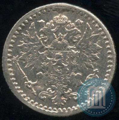Фото 25 пенни 1868 года S 
