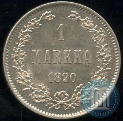Picture 1 markka 1890 year L 