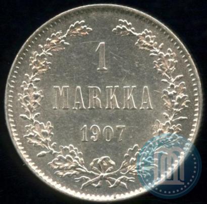 Picture 1 markka 1907 year L 