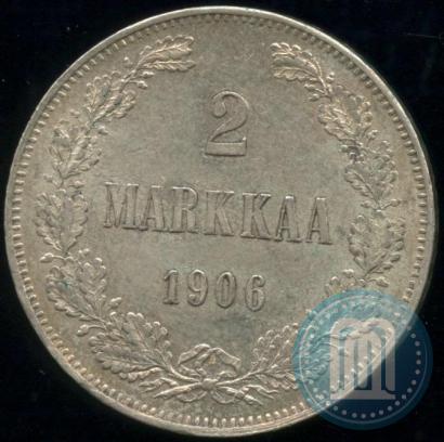 Picture 2 markkaa 1906 year L 