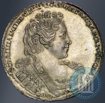 Фото 1 рубль 1730 года  