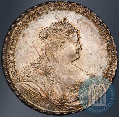 Picture 1 rouble 1739 year СПБ "Petersburg type"