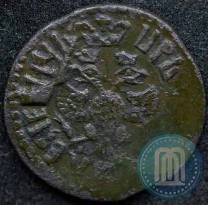 Фото Полушка 1707 года  