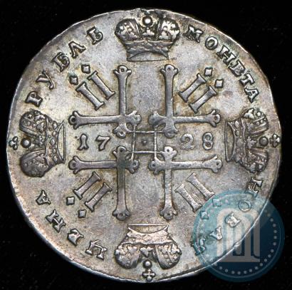 Picture 1 rouble 1728 year  "Type of 1728"