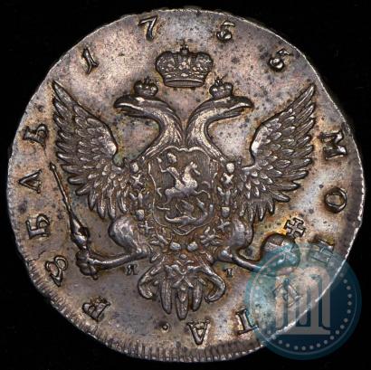 Picture 1 rouble 1755 year СПБ-ЯI 