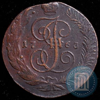 Фото 5 копеек 1763 года СПМ 