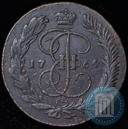 Фото 5 копеек 1764 года ММ 