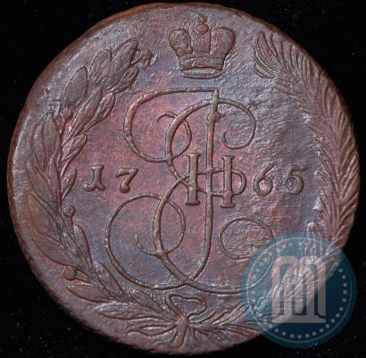 Фото 5 копеек 1765 года ЕМ 