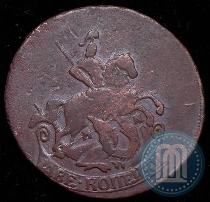 Фото 2 копейки 1765 года ММ 