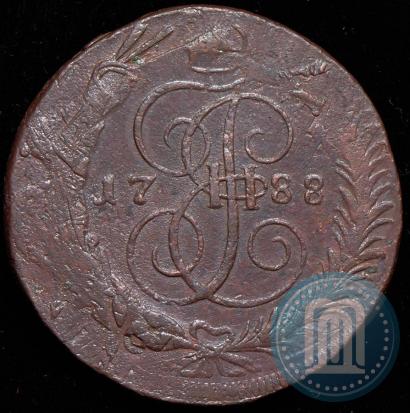 Фото 5 копеек 1788 года СПМ 