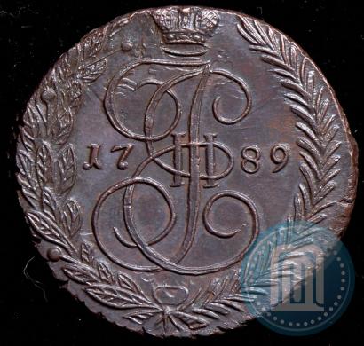 Picture 5 kopecks 1789 year ЕМ 