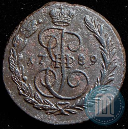 Фото 1 копейка 1789 года ЕМ 