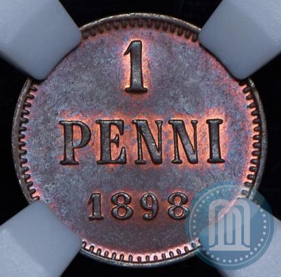 Picture 1 penni 1898 year  
