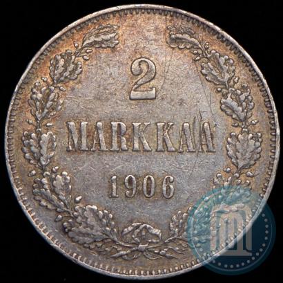 Picture 2 markkaa 1906 year L 