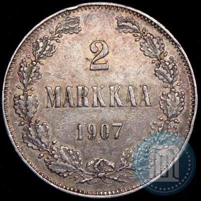 Picture 2 markkaa 1907 year L 