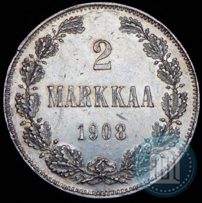 Picture 2 markkaa 1908 year L 