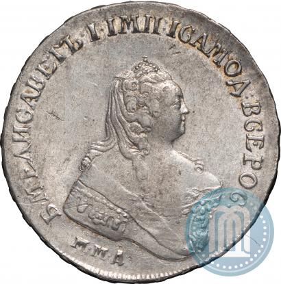 Picture 1 rouble 1754 year ММД-МБ 