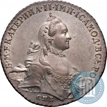 Picture 1 rouble 1762 year СПБ-НК 