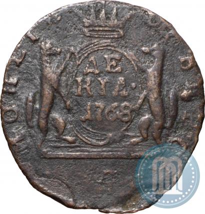 Фото Денга 1768 года КМ 