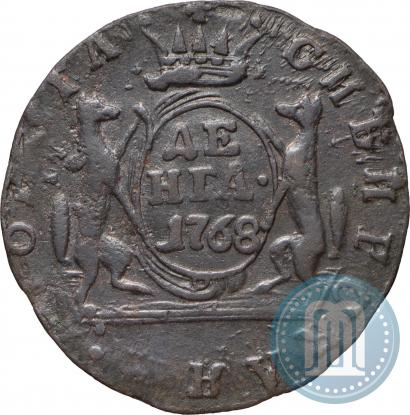 Фото Денга 1768 года КМ 