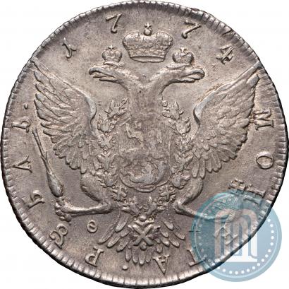 Picture 1 rouble 1774 year СПБ-ФЛ 