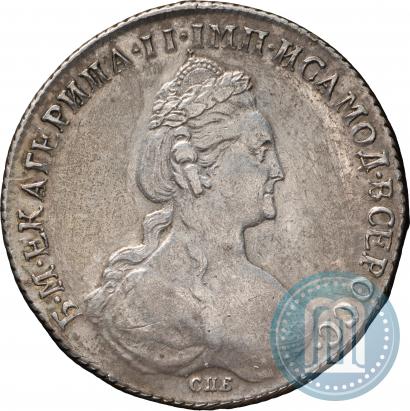 Picture 1 rouble 1782 year СПБ-ИЗ 