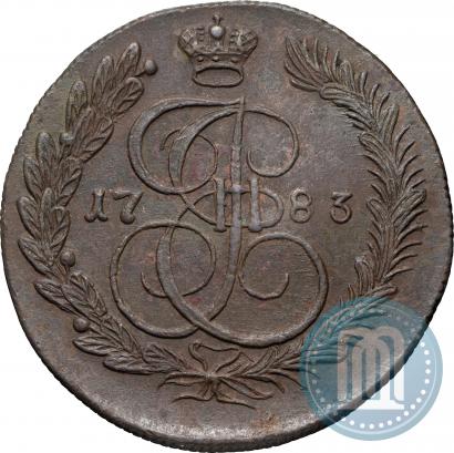 Фото 5 копеек 1783 года КМ 