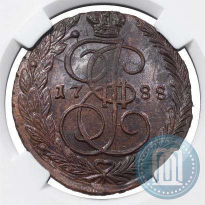 Фото 5 копеек 1788 года ЕМ 