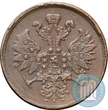 Фото 2 копейки 1859 года ЕМ 