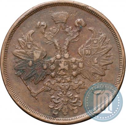 Фото 2 копейки 1861 года ЕМ 