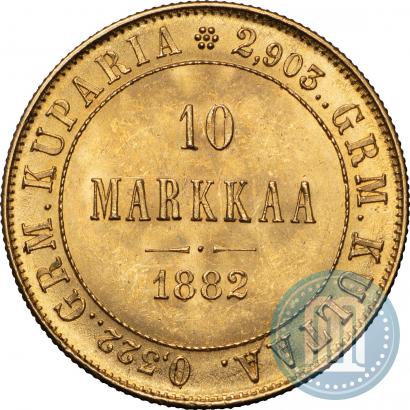 Picture 10 markkaa 1882 year S 