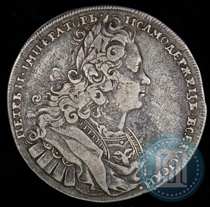 Picture 1 rouble 1727 year  "Moscow type"