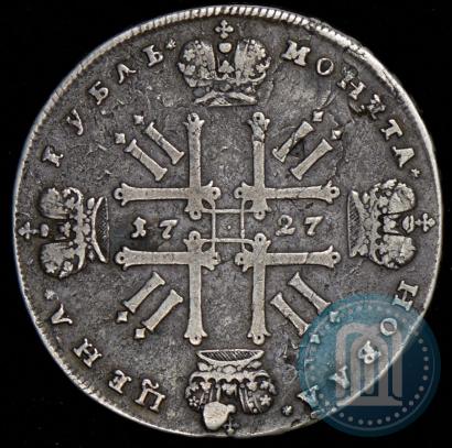 Picture 1 rouble 1727 year  "Moscow type"