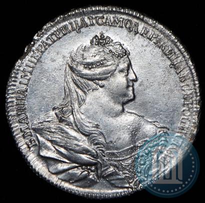 Фото Полтина 1737 года  "Московский тип"