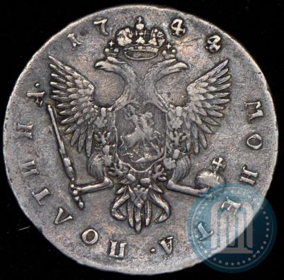 Picture Poltina 1744 year СПБ 