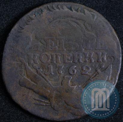 Picture 4 kopecks 1762 year  