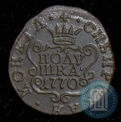 Фото Полушка 1770 года КМ 