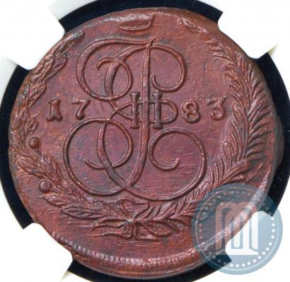 Picture 5 kopecks 1783 year ЕМ 