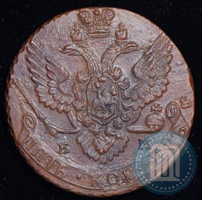 Picture 5 kopecks 1788 year ЕМ 