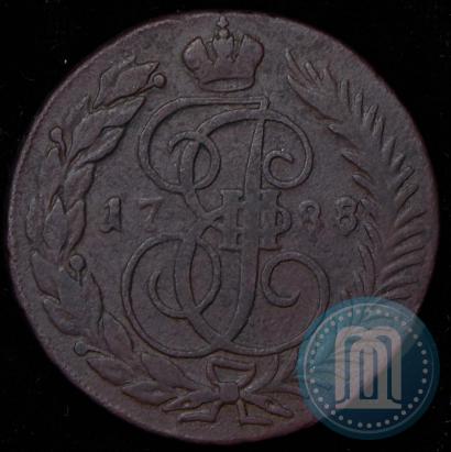 Фото 2 копейки 1788 года ТМ 