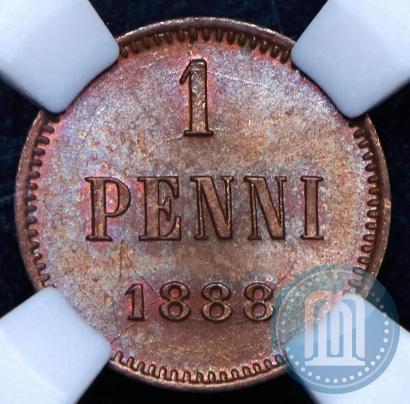 Picture 1 penni 1888 year  