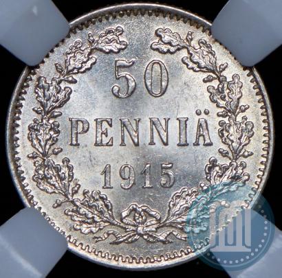 Фото 50 пенни 1915 года S 