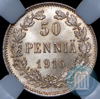 Фото 50 пенни 1916 года S 