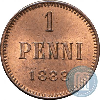Picture 1 penni 1888 year  
