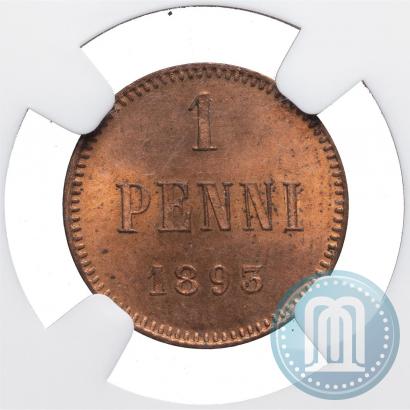 Picture 1 penni 1893 year  