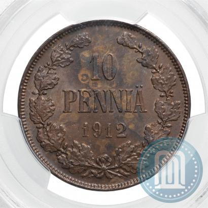 Picture 10 pennia 1912 year  