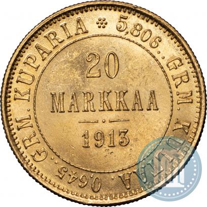 Picture 20 markkaa 1913 year S 