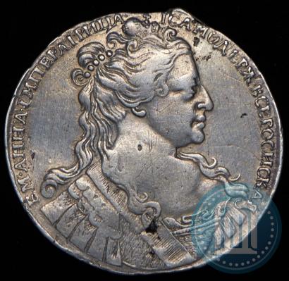 Фото 1 рубль 1734 года  "Тип 1734 года"